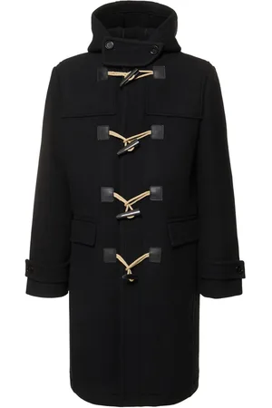 Burberry Abrigo De Lana Con Capucha