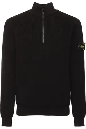 Stone Island Suéter Polo De Algodón