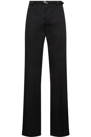 Alexander McQueen Pantalones De Algodón