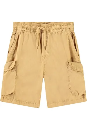 Molo Shorts Cargo De Gabardina De Algodón