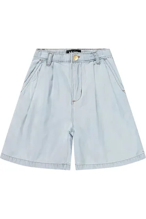 Molo Shorts De Denim De Algodón