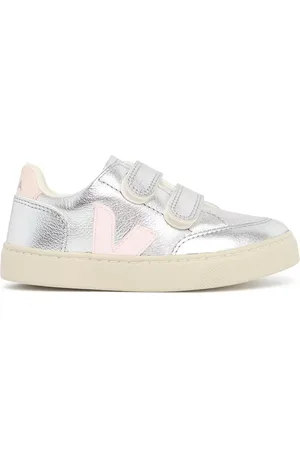 Veja Sneakers V-12 De Piel Sin Cromo Con Correas