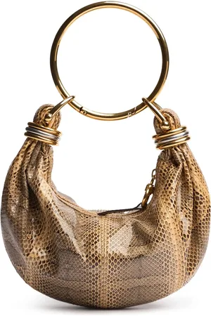 Chloé Bolso Bracelet De Piel De Serpiente