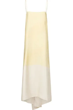 ESSE Vestido Largo De Seda