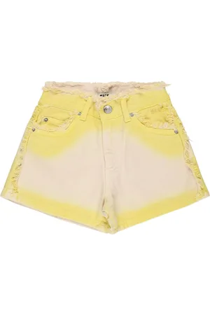 Msgm Shorts De Algodón