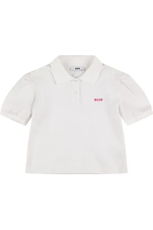 Msgm Polo De Algodón Piqué