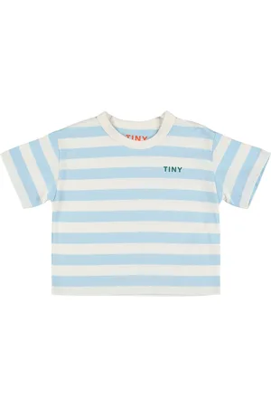 Tiny Cottons Camiseta De Jersey De Algodón A Rayas