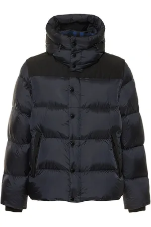 Burberry Chaqueta De Plumas De Nylon Con Capucha