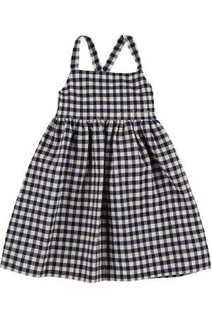 Il gufo Vestido De Algodón Seersucker