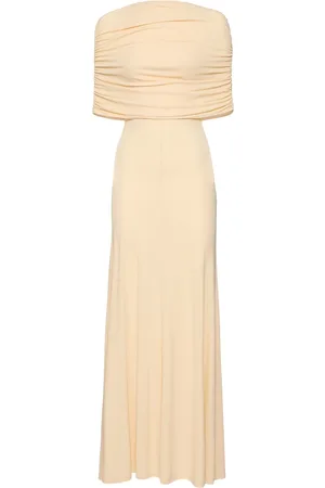 ESSE Vestido Largo Drapeado