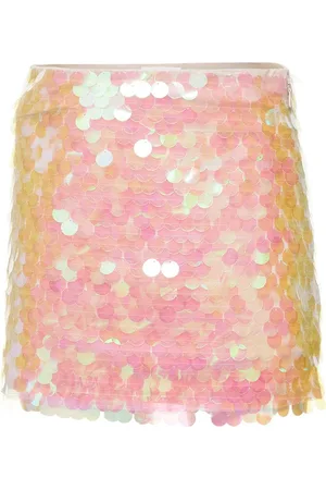Helmut Lang Minifalda Con Lentejuelas