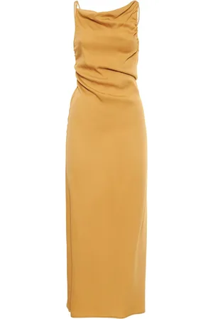 CHRISTOPHER ESBER Vestido De Viscosa Stretch Sin Espalda