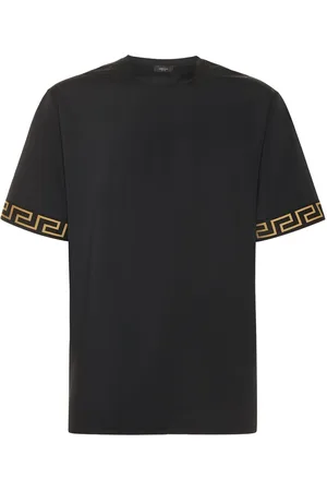 VERSACE Camiseta Greca De Tech Stretch Con Logo