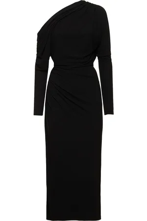 Elie saab Vestido Midi De Jersey Drapeado