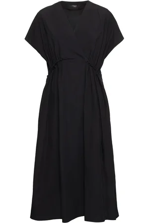 Max Mara Vestido Midi De Popelina