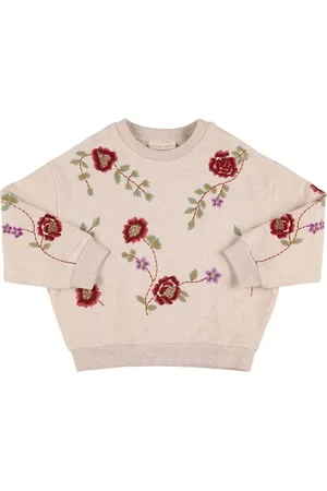 Louise Misha Sudadera De Algodón Orgánico Bordada