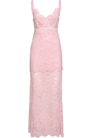 Paco rabanne Vestido Largo De Encaje