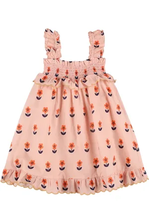 Hello Simone Vestido De Algodón Estampado