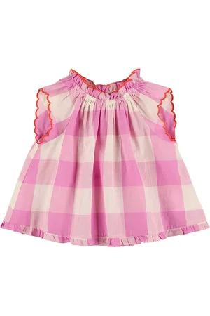 Hello Simone Vestido De Popelina De Algodón Estampado