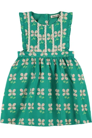 Hello Simone Vestido De Algodón Estampado
