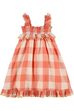 Hello Simone Vestido De Algodón Estampado