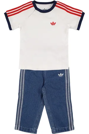 adidas Jeans Y Camiseta De Jersey De Algodón