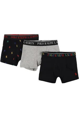 Ralph Lauren Set De 3 Calzoncillos Boxer De Algodón
