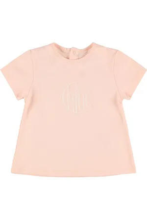 Chloé Camiseta De Jersey De Algodón Bordada