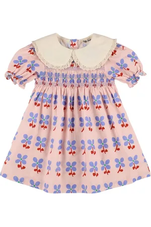 Hello Simone Vestido De Algodón Estampado
