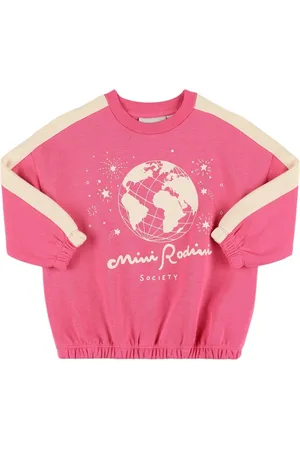 Mini Rodini Sudadera De Algodón Orgánico Estampada