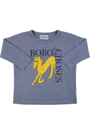 Bobo Choses Camiseta De Algodón Orgánico Con Estampado