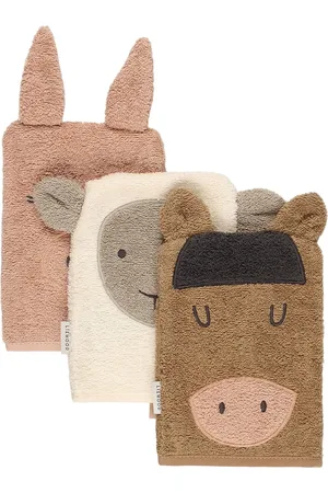 Liewood Paquete De 3 Guantes De Baño Sylvester Farm
