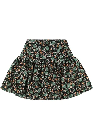 Indee Falda De Techno Estampada Con Volantes