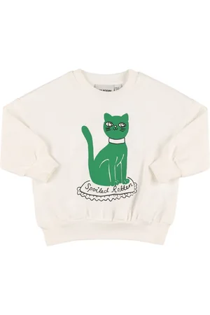 Mini Rodini Sudadera De Algodón Orgánico Estampada