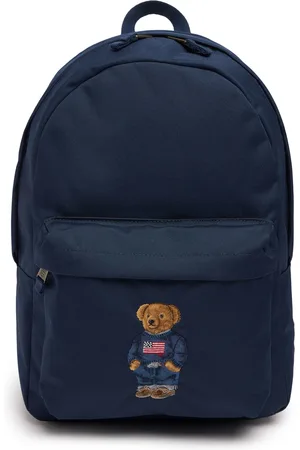 Ralph Lauren Mochila De Lona De Algodón Con Logo