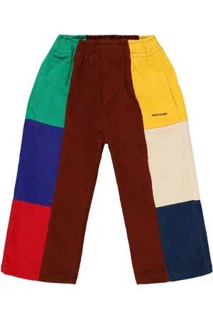 Bobo Choses Pantalones De Pana Algodón Color Block