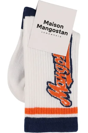 Maison Mangostan Calcetines De Algodón Con Estampado