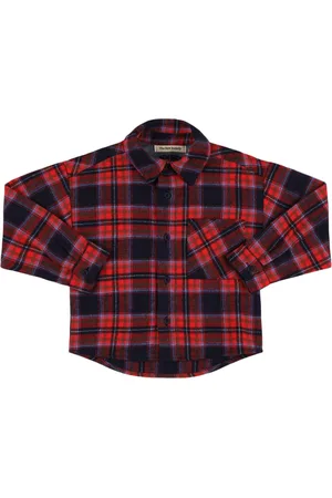 The New Society Camisa De Algodón Estampada