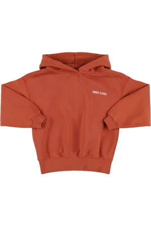 Main Story Sudadera De Algodón Orgánico Bordado Con Capucha