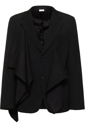 Comme des Garçons Chaqueta De Algodón Y Lana