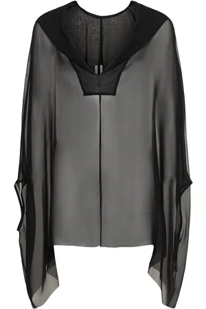 Rick Owens Caftán Con Capucha
