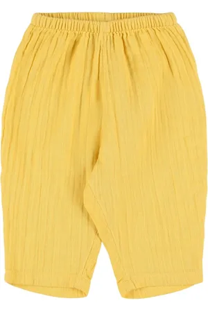 Petit Bateau Pantalones De Gabardina De Algodón