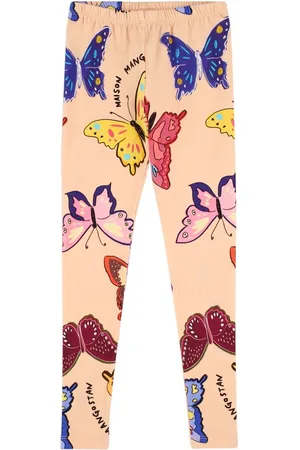 Maison Mangostan Leggings De Algodón Estampado