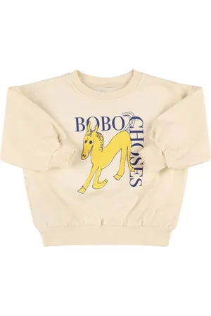 Bobo Choses Sudadera De Algodón Estampado