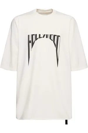 Rick Owens Camiseta De Algodón
