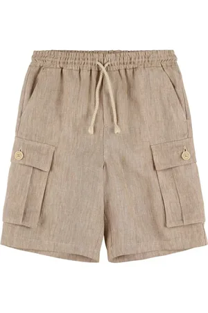 Dolce & Gabbana Shorts Cargo De Lino