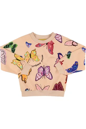 Maison Mangostan Sudadera De Algodón Con Estampado