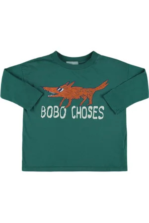 Bobo Choses Camiseta De Algodón Orgánico Con Estampado