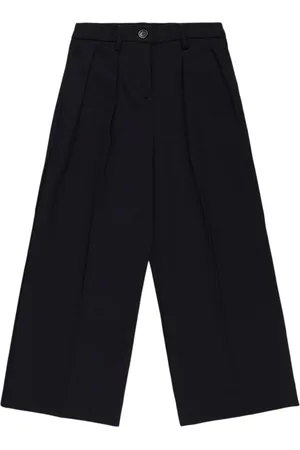 Nine In The Morning Pantalones De Lana Con Pinzas