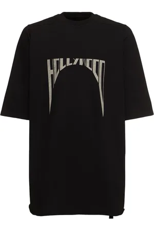 Rick Owens Camiseta De Algodón